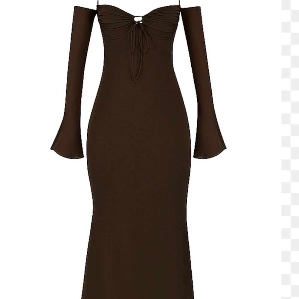 House of cb Naomi Brown dress size M